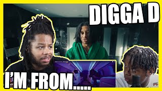 Digga D - I'm From... (Official Video) REACTION