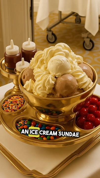 $400 Ice Cream Sundae 😳