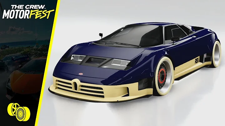 The Crew Motorfest - Customization: Bugatti EB110 Super Sport Anodized Edition