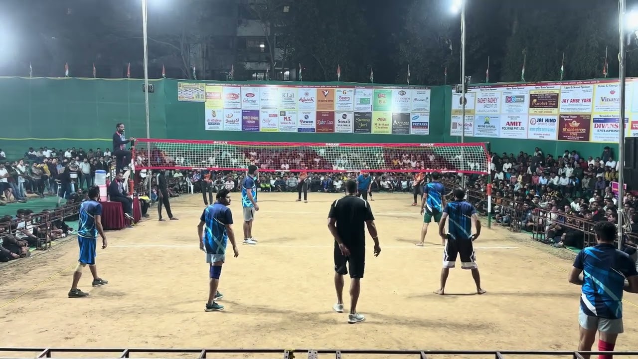 All india shootingball tournament semifinal (Set 2&3) Gujarat vs Punjab #trending #kaushik #youtube