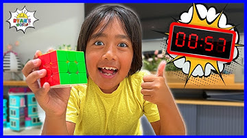 Ryan solved Rubik