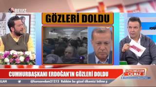 Vatandaş Cumhurbaşkanı Erdoğan'ı duygulandırdı