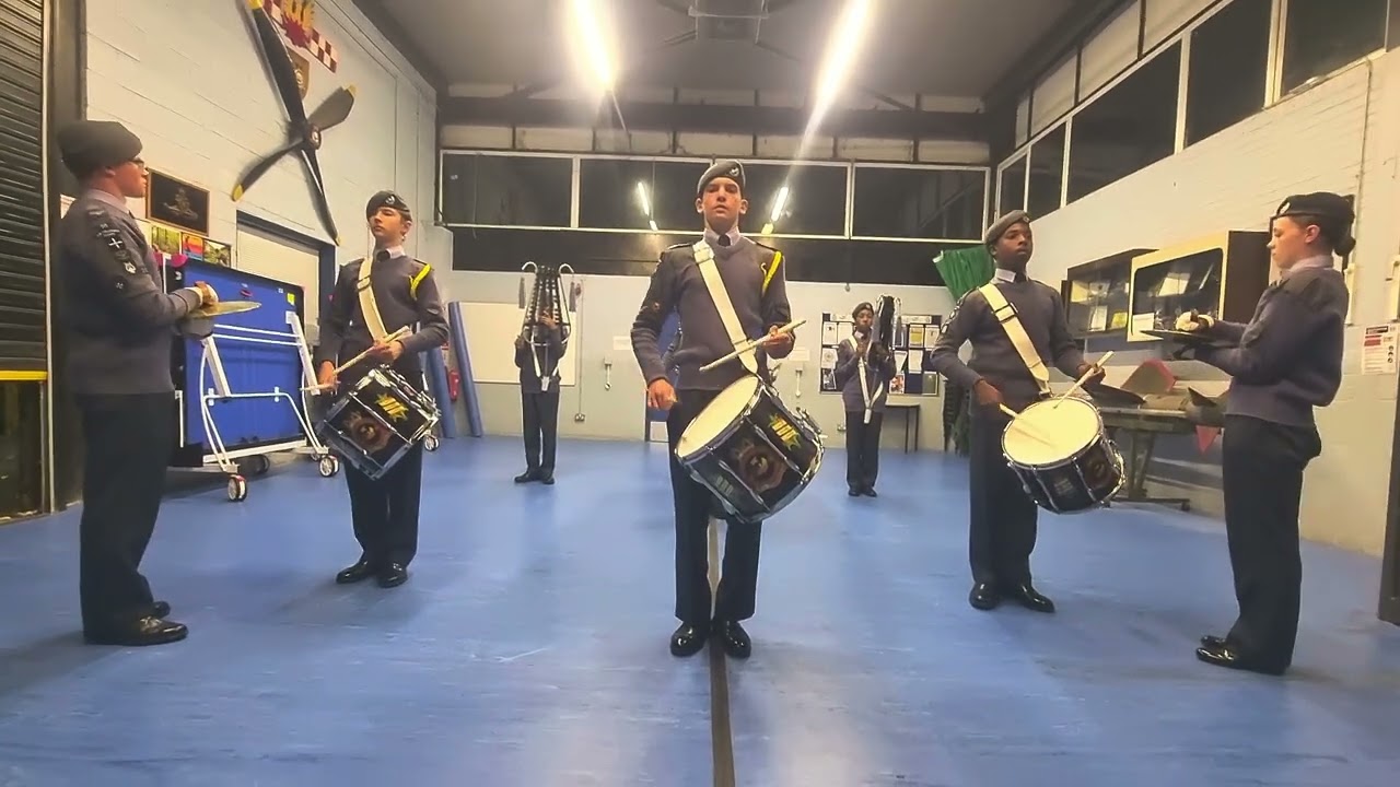 The 56(Woolwich)Squadron Drum Corps