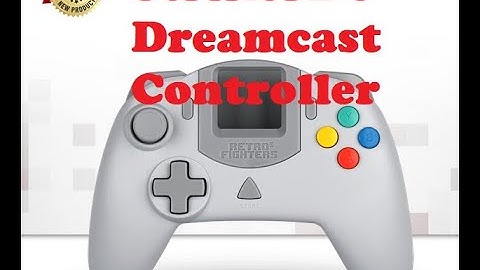 Retro Fighters StrikerDC modern Dreamcast Controller