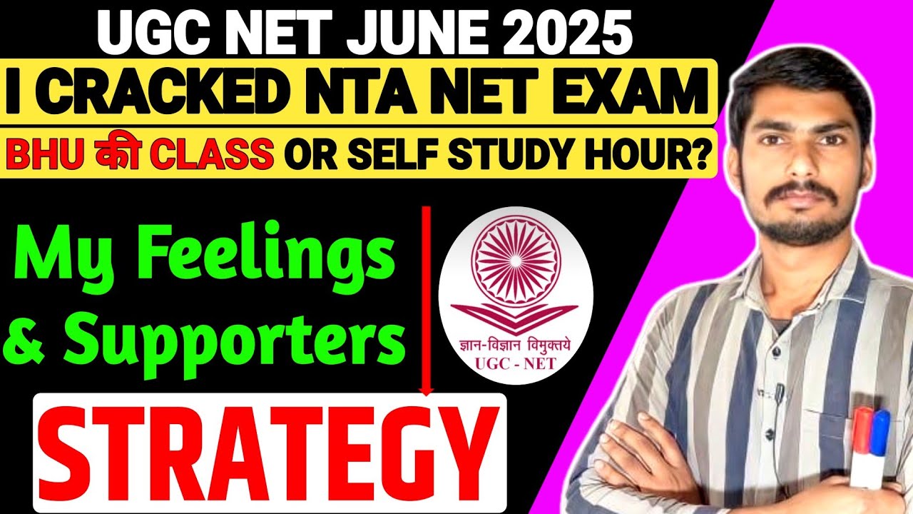 I Cracked UGC NET June 2025 || My Preparation Strategy & Feelings ...