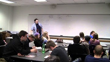 Brandon Sanderson 2013 Lecture 7: Choosing Between First Person vs Third Person Pt 1 (3/7)