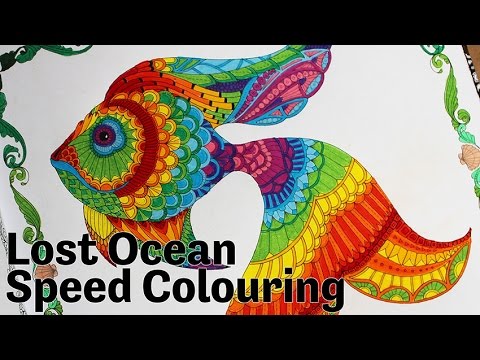 Lost Ocean ~ An Inky Adventure and Colouring Book SPEED ...