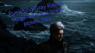 PGR X DMC5 - Vergil, all voice lines, poses, files. 
