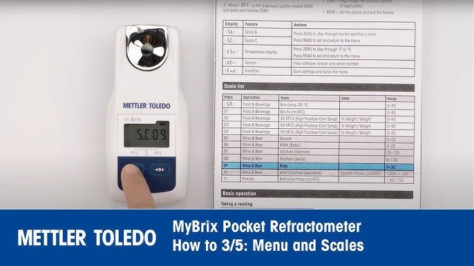MSDR-P2-101 0-60% Brix Digital Refractometer With ATC Portable Meters Sugar Meter