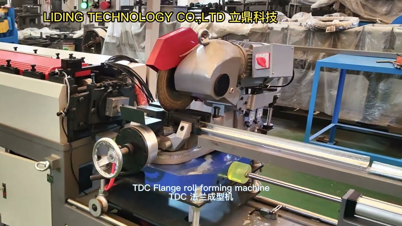 TDC FLANGE Roll Forming Machine for duct