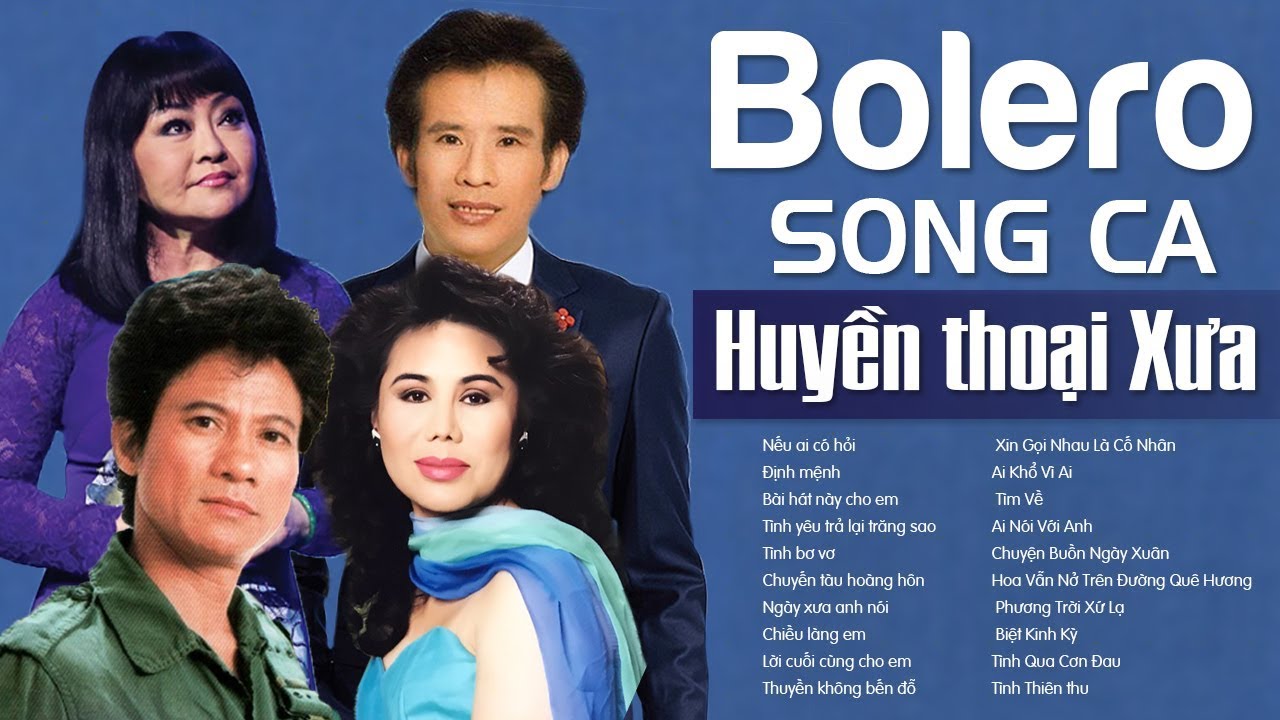 TUẤN VŨ HƯƠNG LAN CHẾ LINH THANH TUYỀN - ĐÂY MỚI LÀ TUYỆT ĐỈNH SONG CA BOLERO XƯA NHIỀU NGƯỜI NGHIỆN