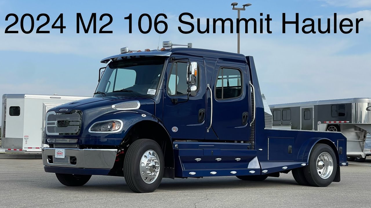 2024 Freightliner M2 106 Summit Hauler YouTube