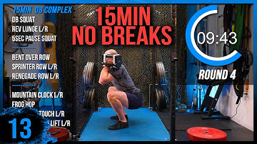 Fast 15 MIN Dumbbell + Core Workout | Rep Stacker