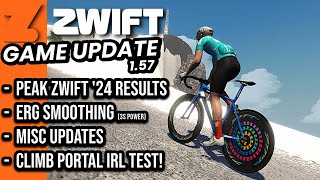 ZWIFT Game Updates v1.57 // Peak Zwift 2024 RESULTS // Willunga Climb Portal by Shane Miller - GPLama 37,587 views 3 months ago 8 minutes, 19 seconds