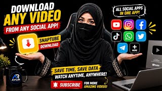 Download Videos from Any Social App in 1 Minute! | SnapTube (2026) screenshot 3