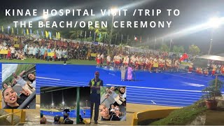 Kinae Hospital Visit/Kuabes Park/ Open Ceremony 