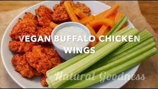 Vegan buffalo chicken wings