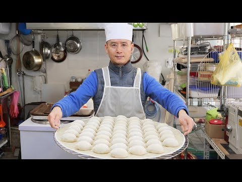 Korean Handmade Pork Dumplings - Suwon Korea