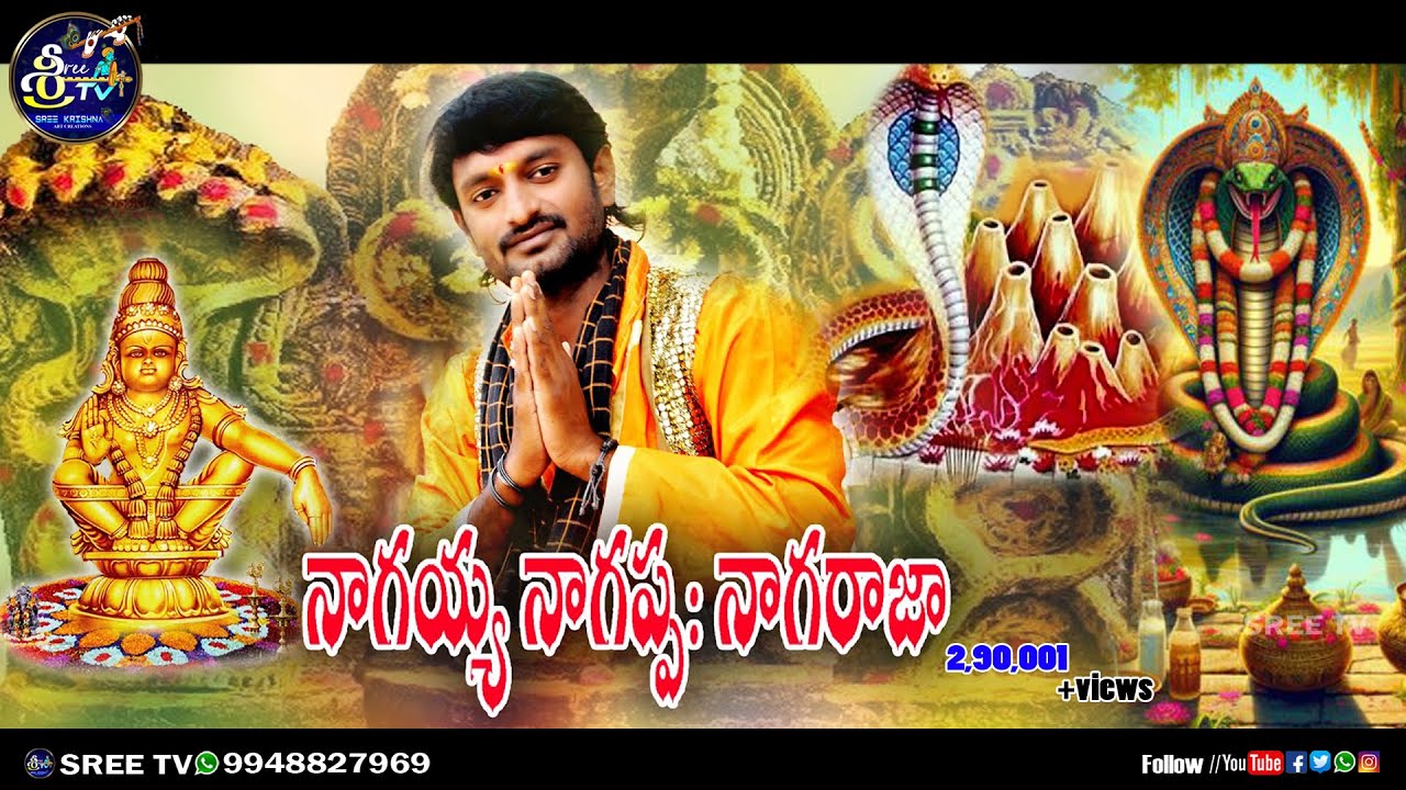 NAGIA NAGAPPA GOD SONG //నాగయ్య నాగప్ప నాగరాజా  // SREEKRISHNA BOINI // KANNAM SRINIU // SREE TV