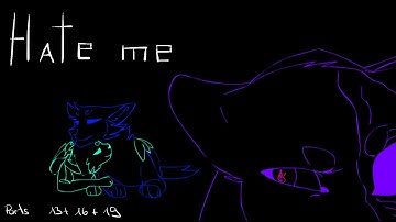Hate Me |Lineart MAP| .:Parts 13 +16 +19:.