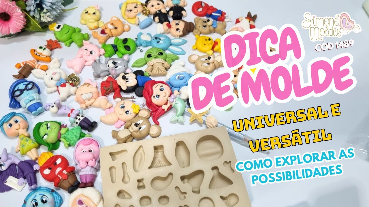 Como usar moldes e explorar bem todas as possibilidades