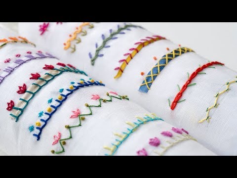 Video: How To Make Beautiful Embroidery On A Leg For A Child