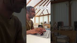 When one wants to work and the other is easily distracted 😂 #comedy #businesscouple #entrepreneur