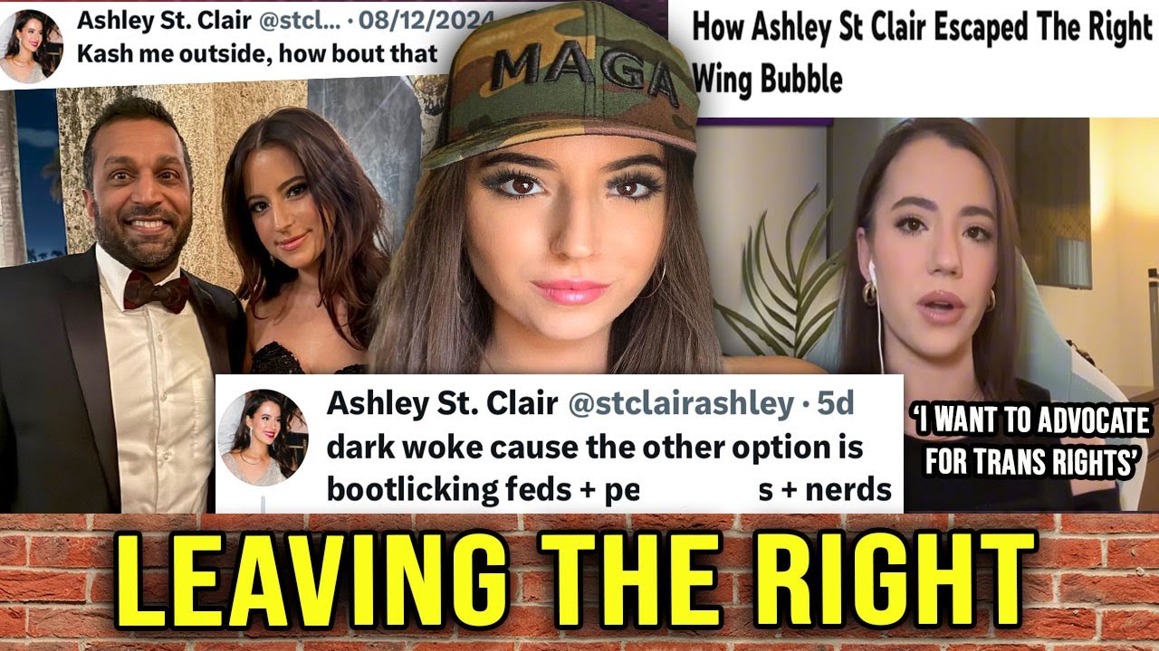 Should Leftists ever TRUST Conservative Influencers who Leave The Right? (Ashley St Clair)