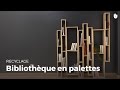 Fabriquer une bibliothèque design en bois de palette | Recycler