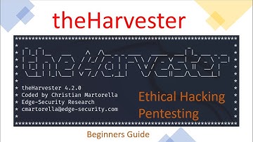 theHarvester - Step by Step #parrotos #kalilinux #hackingcourse