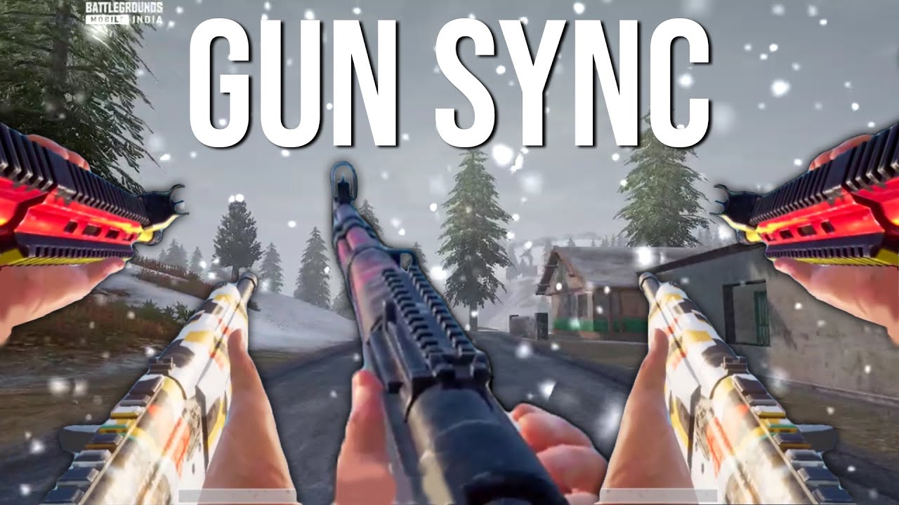 Paris♥️ || Gun Sync || BGMI || RustyRival