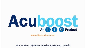 Acumatica - Material Production Management software