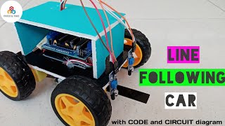 Line Following Car Vikram Tech