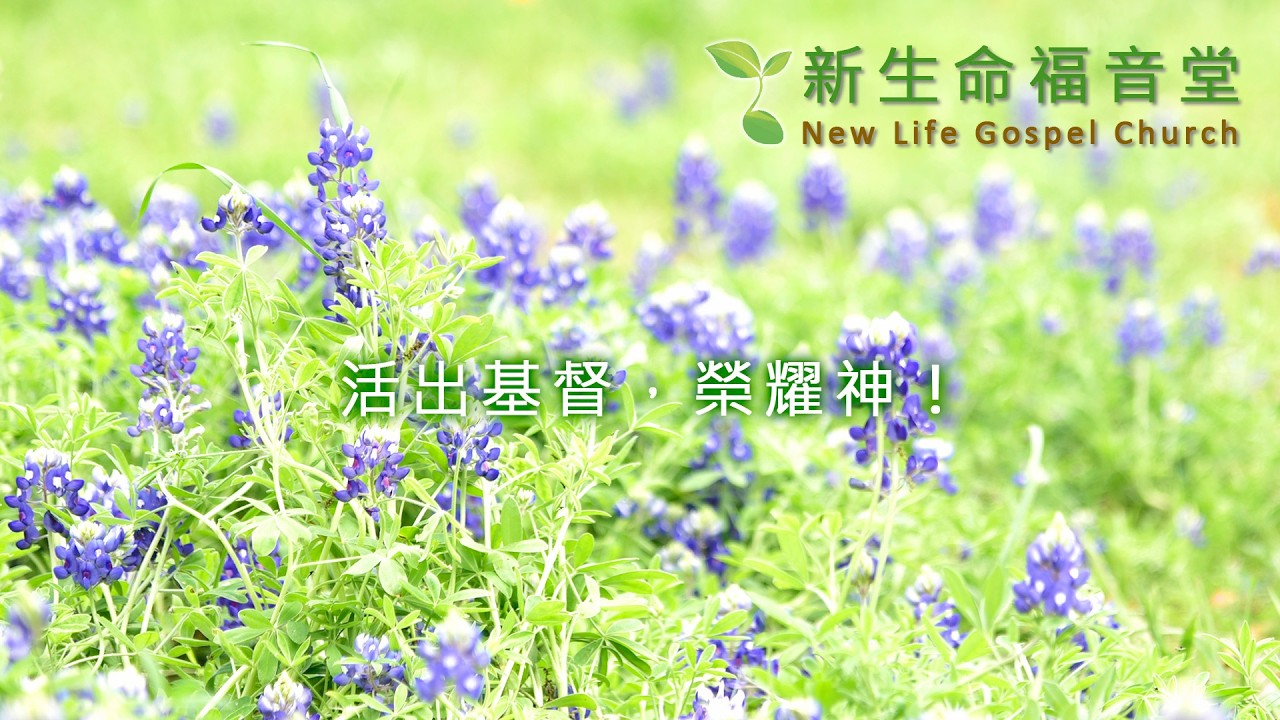 講員: 黃嘉盟長老
敬拜: 查少翔、韓芳敏、鄧瑩
司琴: 吳静美、陸建萍
影音: 潘湘岳、牟駿緒、鈕愛迪