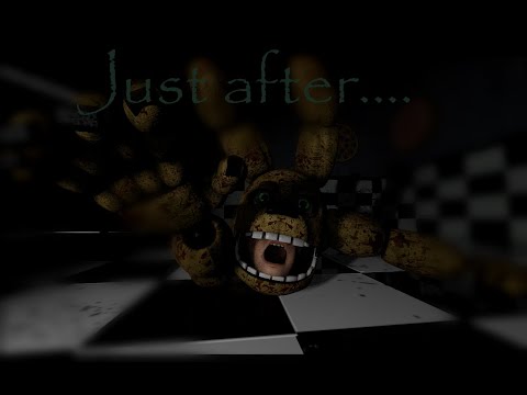 Minutes after the springlock failure #springtrap #fnaf #fivenightsatfreddys #afton