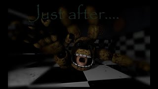 Minutes after the springlock failure #springtrap #fnaf #fivenightsatfreddys #afton