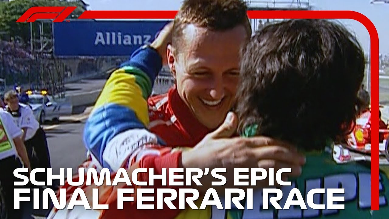 Schumacher's Last Ride for Ferrari | 2006 Brazilian Grand Prix