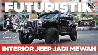 SIMPLE WAYS TO MAKE YOUR JEEP WRANGLER JK INTERIOR LUXURIOUS AND FUTURISTIC || PIONIRJEEP