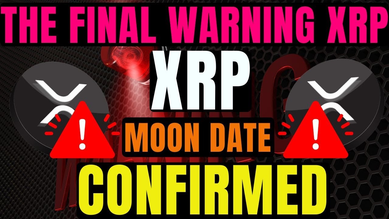 XRP THIS IS THE FINAL WARNING XRP IS GOING TO GO PARABOLIC ! 