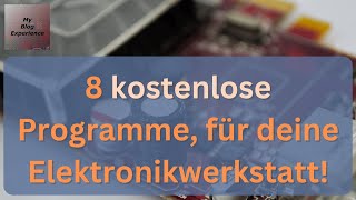 Electronics software for beginners – 8 free programs you need! - Electr-Workplace #07