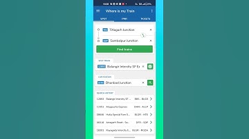 Get seat position in where is my train app #shorts