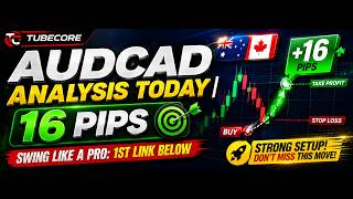 AUDCAD ANALYSIS TODAY| Live Forex Trading| 16 PIPS
