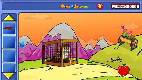 Glaucidium Owl Escape From Cage Walkthrough - Games2Jolly