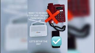 ONT SETUP FOR BSNL FTTH VOIP CALLING FROM MOBILE screenshot 4