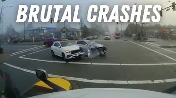 PART 1: THE MOST DEVASTATING AND SHOCKING CAR CRASHES OF #2025