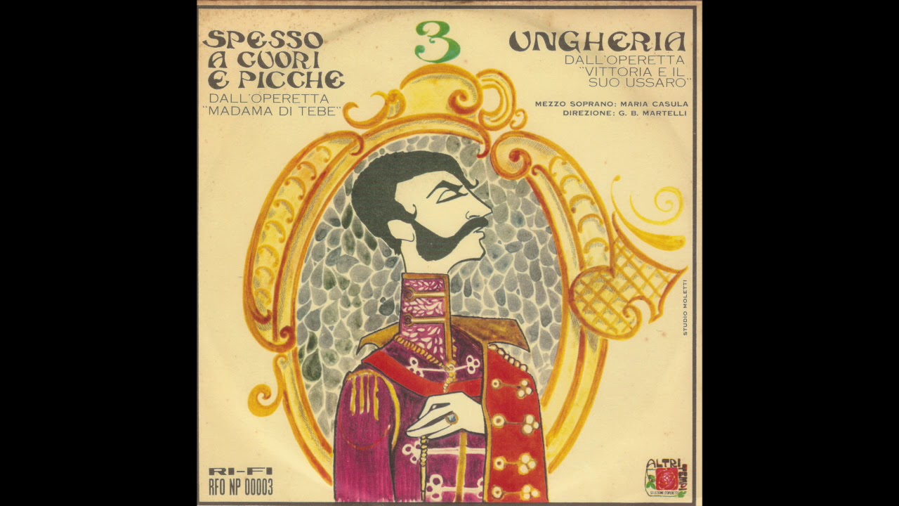 Maria Casula - "Altri Tempi-Selezione Operette" - 45 Giri Ri-Fi Vol. 3