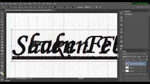 How to change the text of the certificates l Photoshop Tutorial