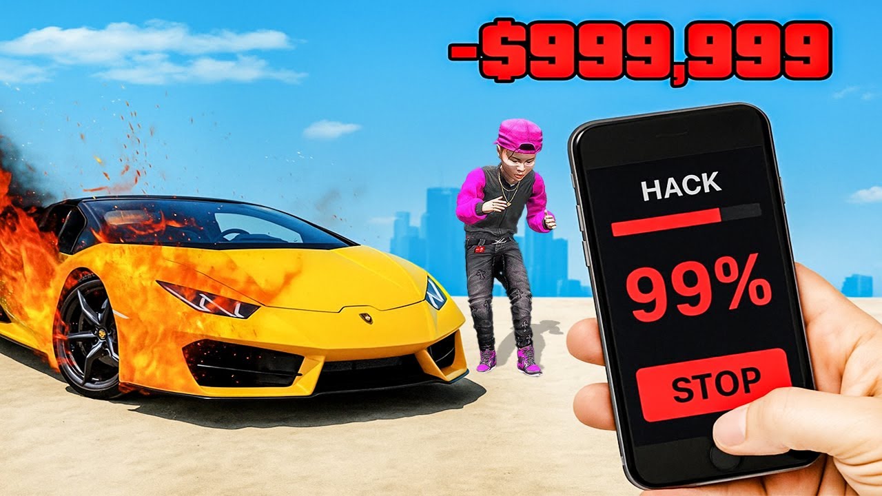 Am FURAT un TELEFON cu HACK in GTA 5!