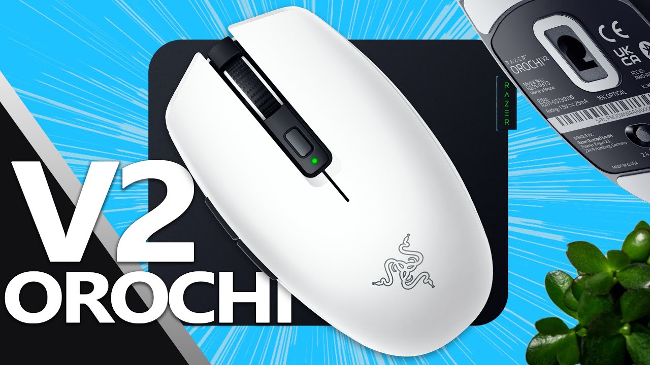 Razer Orochi V2 Hyperspeed 5G Wireless Gaming Mouse —