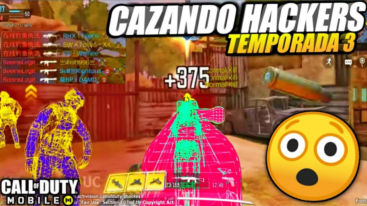 ¡No Tienen Asco! CAZANDO HACKERS en CALL OF DUTY MOBILE [Temporada 3 ...